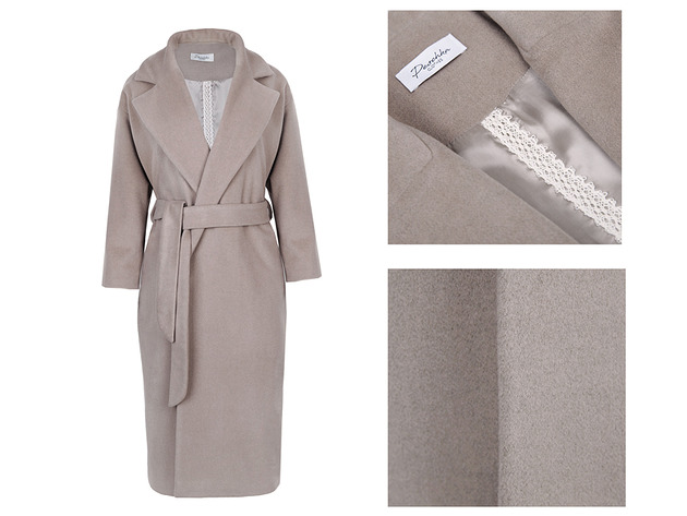 Płaszcz wełniany z kaszmirem NUDE Peschka clothes
