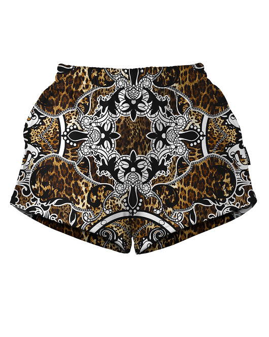 szorty damskie Shorty Spodenki Damskie DR.CROW Hide Barocco