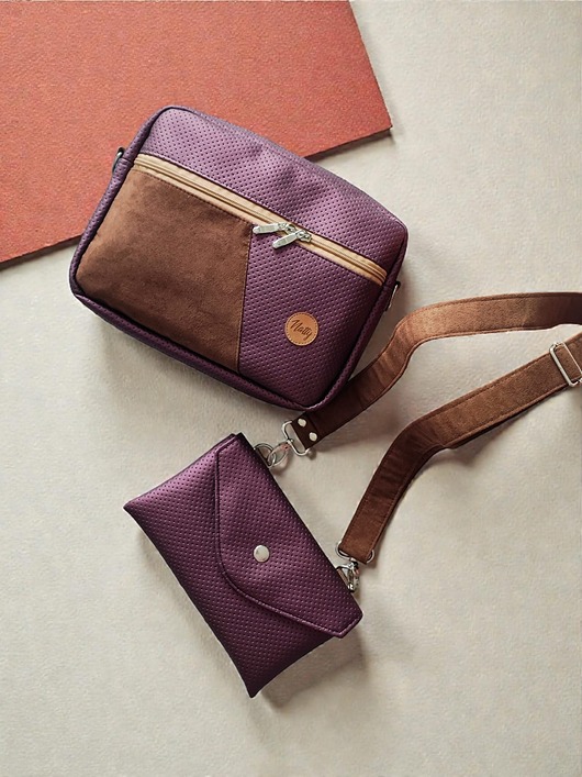 torby na ramię Torebka box modułowy Pikowana eko