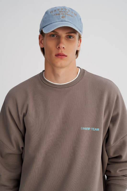 czapki i kapelusze męskie Sprana czapka z daszkiem VINTAGE błękitna