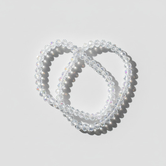 bransoletki ze szkła Zestaw kryształowych bransoletek