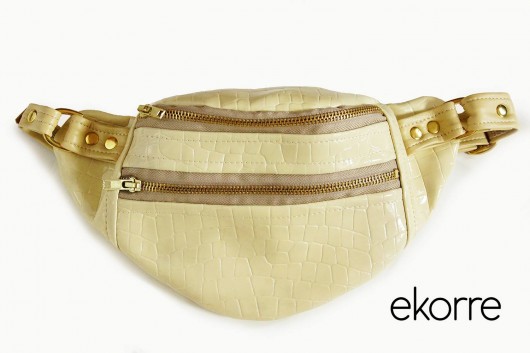 beige croco ekorre