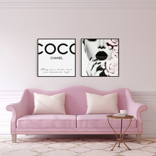 Chanel zestaw plakatów Pas De LArt