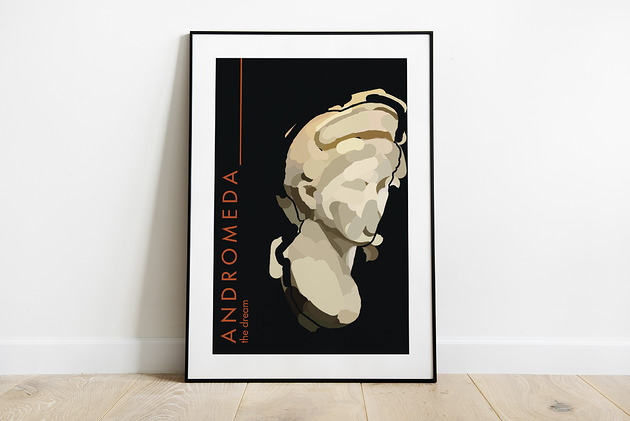 Andromeda - grafika cyfrowa(PRINT) MocekPawel