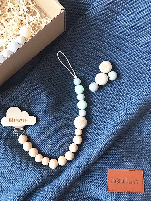 Personalizowana zawieszka do smoczka Poscielarnia