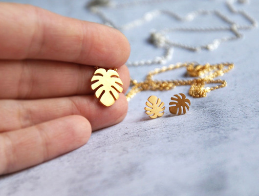 PROMOCJA :: komplet MONSTERA  :: 2 kolory kaktusia