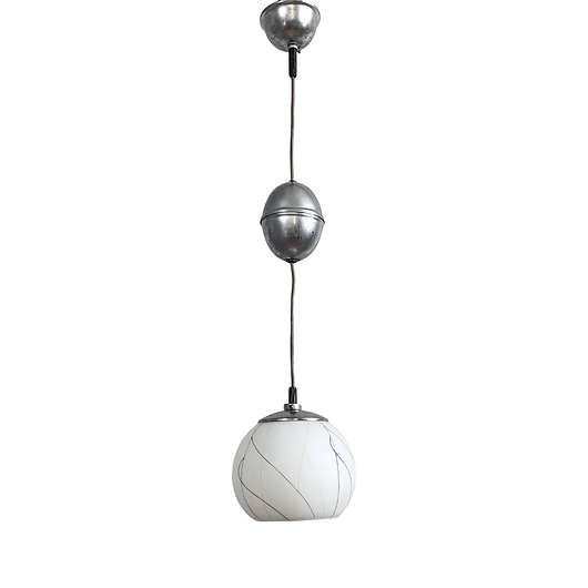 lampy wiszące Lampa wisząca, chromowana New look Elektroinstala Dě