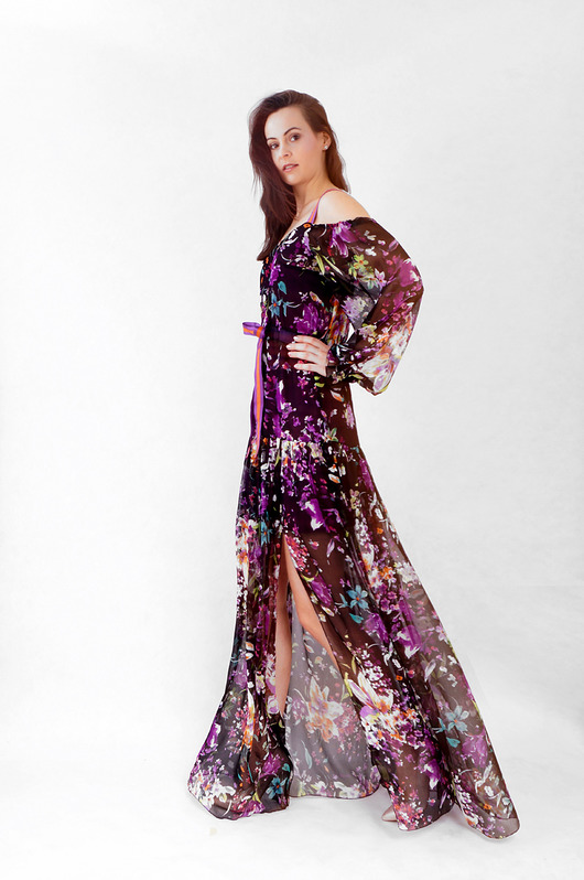 sukienka "Fleur"" Fabryka Stylu