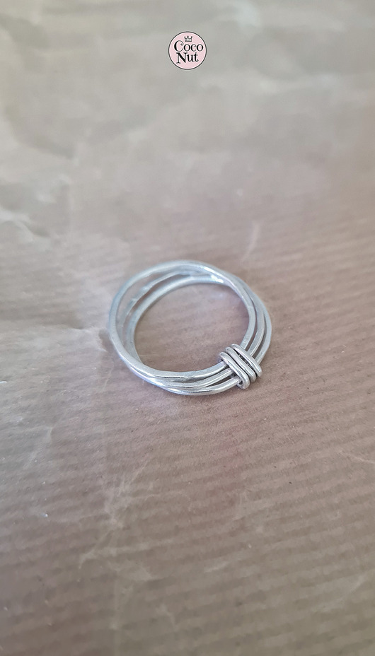 obrączki Pierścionek SLIM 3x3 srebro na wymiar