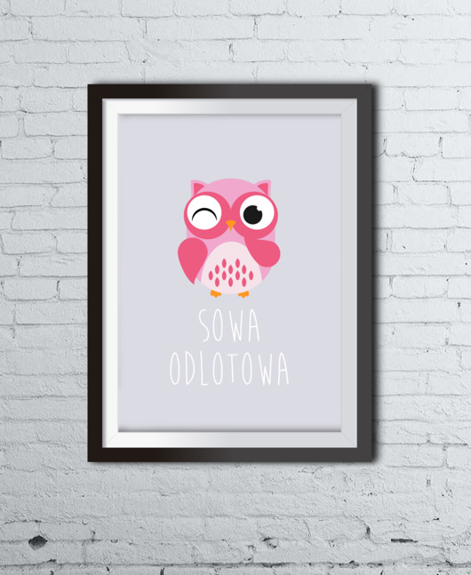 Plakat SOWA ODLOTOWA Colleco