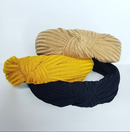 Turban opaska nude lub czarna Czaki Bransoletki