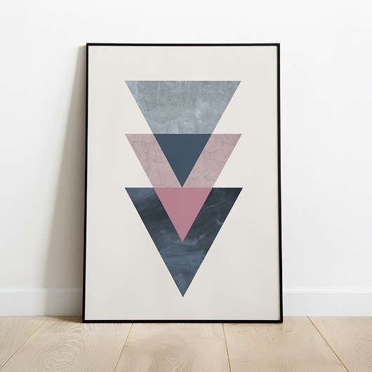 plakaty Nowoczesny plakat/grafika na ścianę, skandynawski styl.