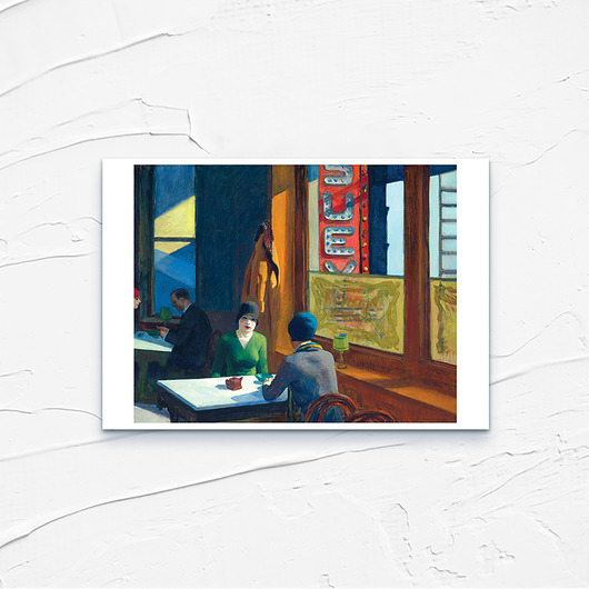 kartki okolicznościowe - wydruki Kartka Premium - Chop Suey, Edward Hopper