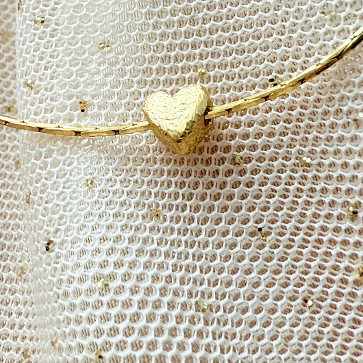 złote naszyjniki Naszyjnik z SERCEM , delikatny naszyjnik choker złoty serce