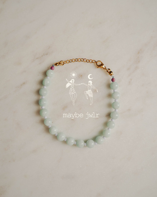 bransoletki z kamieni naturalnych Bransoletka FUNKY amazonit