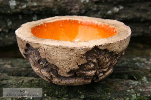 Piękna miseczka z serii Meadow. NG Autorska bizuteria ceramiczna