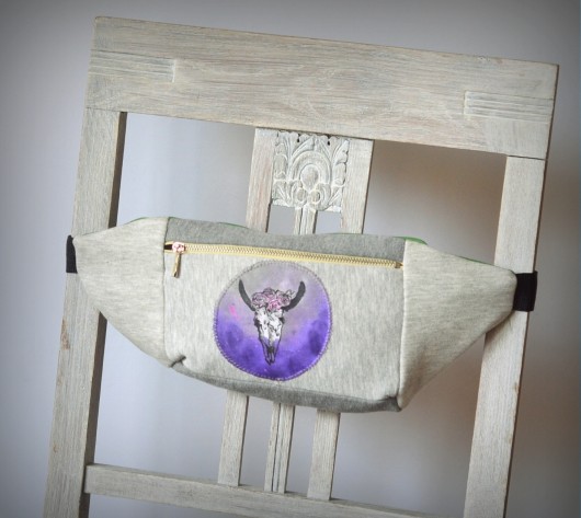Nerka malowana ręcznie BOHO ivy style