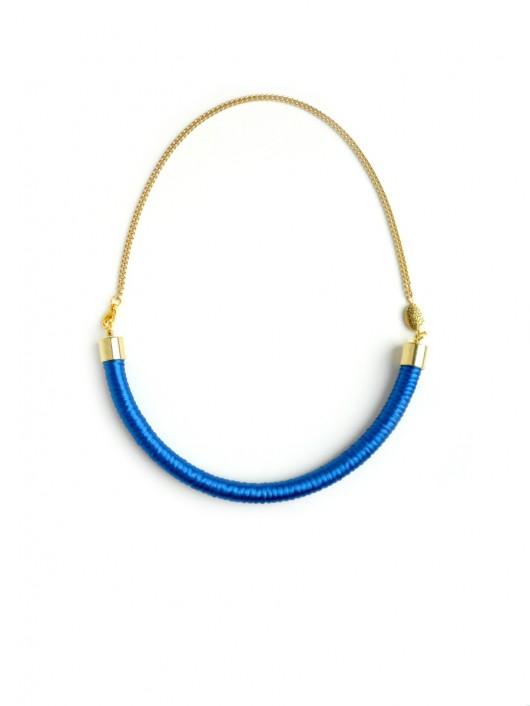 Naszyjnik Cobalt & Gold pinsjewelry