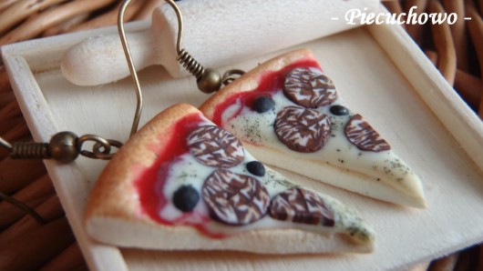 kolczyki pizza Piecuchowo