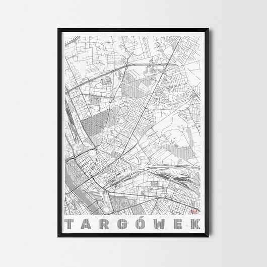 plakaty Plakat Targówek - CityArtPosters