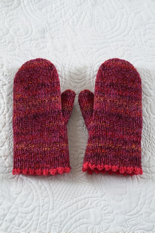 rękawiczki damskie Dwustronne rękawiczki PomPom