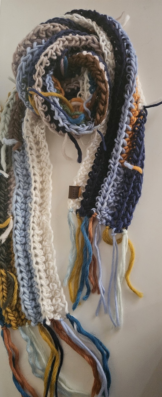 szale damskie Wełniany szal