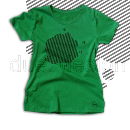 T-shirt Damski P_015 duet design Duet design