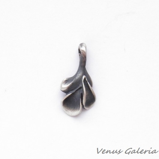 Wisiorek srebrny oksydowany - Iris VENUS GALERIA