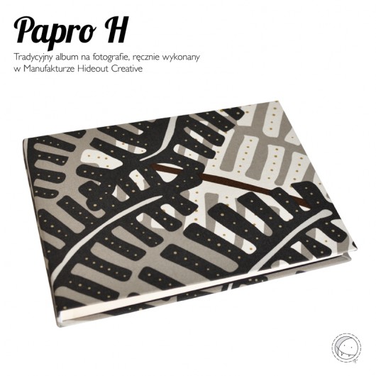 Papro H | Album na fotografie | Kremowy hideoutcreative