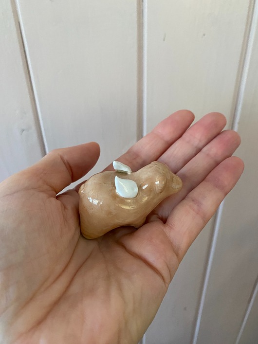 figurki i rzeźby Świnka ceramiczna