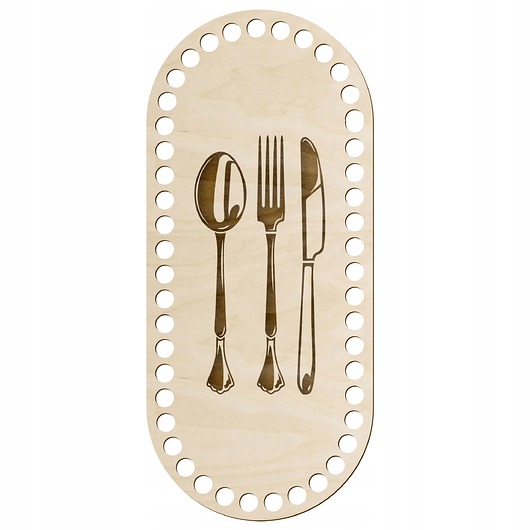 skrzynki, kufry i pudła Baza do Szydełkowania 27x12cm 6mm Kosz Mojżesza Dno Spód Torebki Owal Dekor