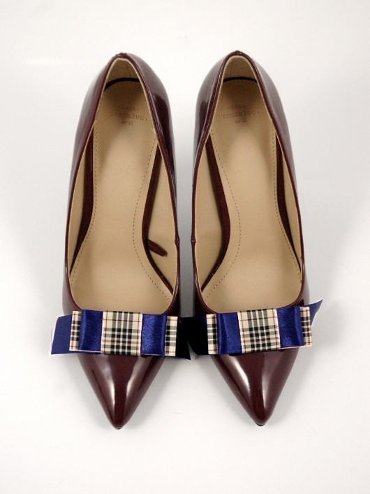 Burberry Blue Bow - klipsy do butów Coquet Coquet