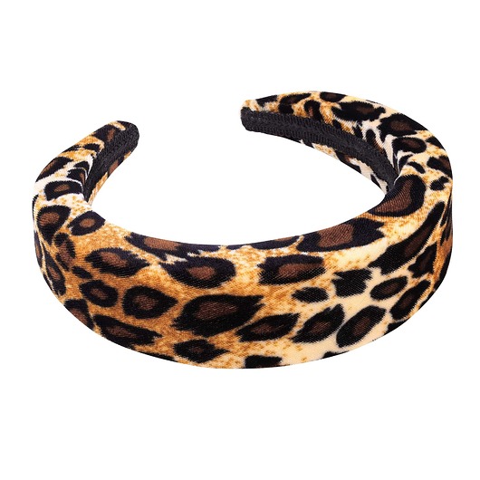 opaski do włosów Gruba opaska w panterkę