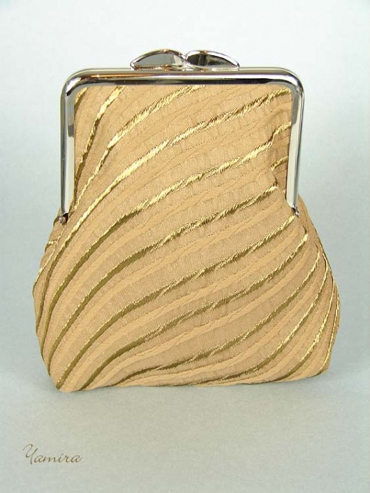Etui :: olive jacquard :: yamira