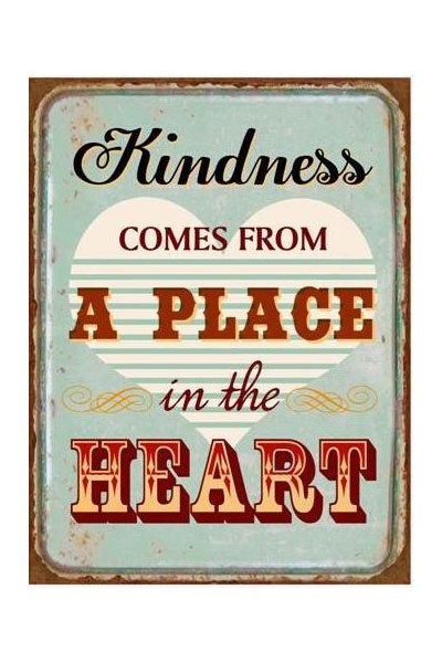 Szyld Kindness MIA home