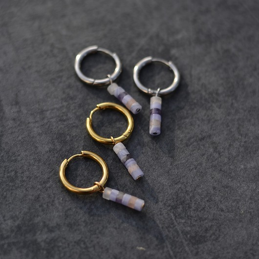 kolczyki z kamieniami Kolczyki TEO