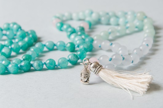 JADEITOWA MALA // naszyjnik z Buddą NOMAD ACCESSORIES