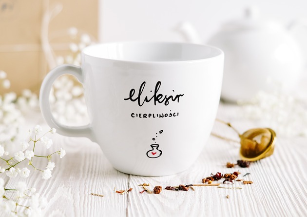 kubki Litrowy Kubek na Eliksir Cierpliwości