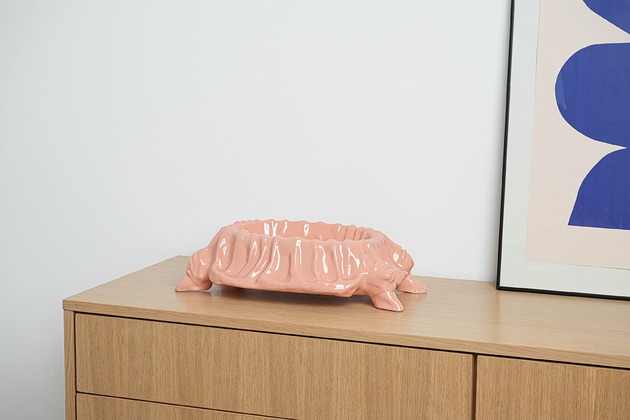 miski i misy Ceramiczna misa, włoski design, lata 70, A.L. Rabitti, Nelli 8C