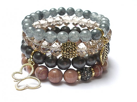 Nude and grey set  /06-2014/ KiKa pracownia