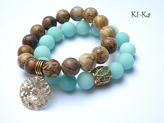Duo - Blue and Brown KiKa pracownia