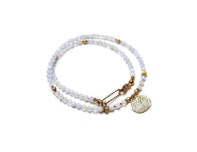 chokery Chalcedon vol. 2 /choker/ 05.02.26  - Szlachetna kolekcja