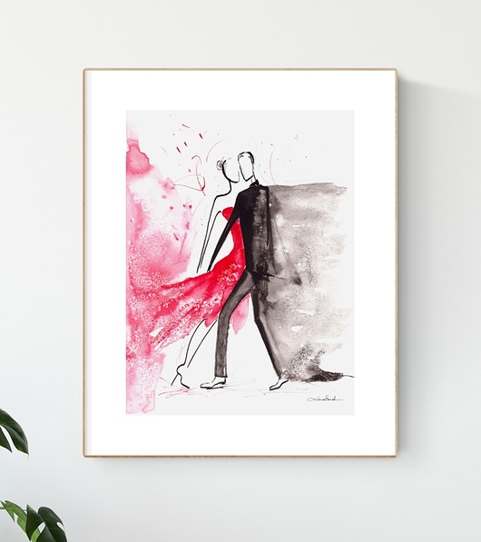 obrazy Obraz 30X40 cm malowany ręcznie
