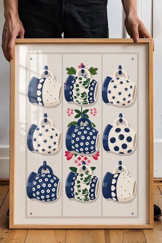 plakaty Plakat Kubeczki