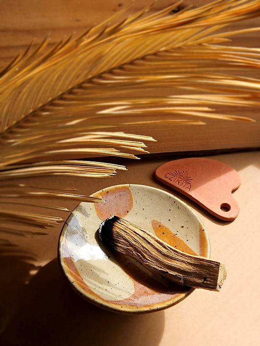 Podstawki pod kadzidełka Podstawka ceramiczna na Palo Santo/ biżuterię/ kadzidło