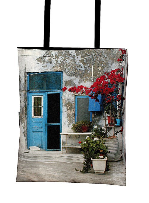 Widokówki z Santorini - torba + gratis! AT design