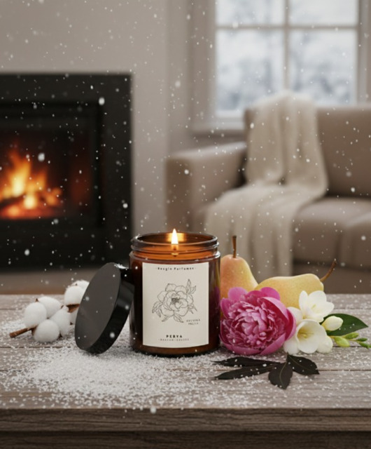 świece zapachowe Świeca zapachowa - Gruszka, Frezja