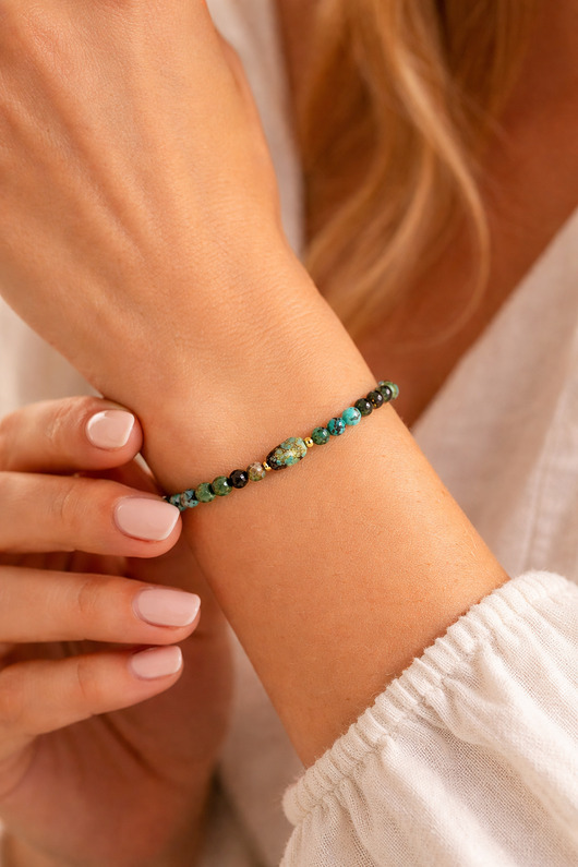 bransoletki z kamieni naturalnych Turkusowa przemiana