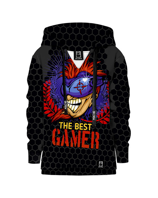 bluzy dla chłopców Bluza Chłopiec DR.CROW Gamer