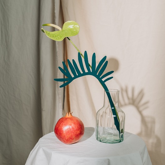 dodatki - różne Palm - drewniany kwiat ozdobny